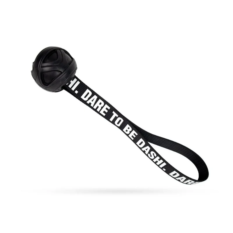 Φωτογραφία προϊόντος: PLAYTIME CONNECTION BLACK RUBBER BALL US 7 cm x 33 cm