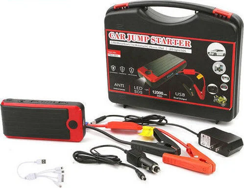 Φωτογραφία προϊόντος: Factory T6 Jump Starter Φορητός Εκκινητής Μπαταρίας Αυτοκινήτου 12000mAh με Power Bank / USB / Φακό 12V