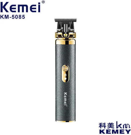 Φωτογραφία προϊόντος: Kemei KM-5085 Επαναφορτιζόμενη Κουρευτική Μηχανή Μαύρη