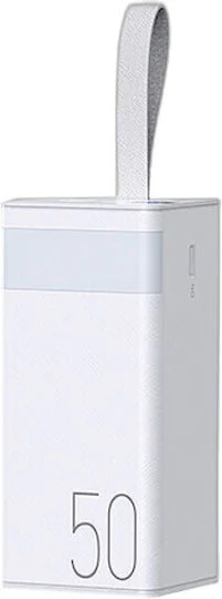 Φωτογραφία προϊόντος: Remax RPP-321 Chinen Series Power Bank 50000mAh 22.5W με 2 Θύρες USB-A και Θύρα USB-C Λευκό