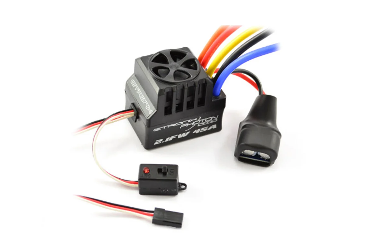 Φωτογραφία προϊόντος: ETRONIX PHOTON 2.1FW 45AMP FULL WATERPROOF BRUSHLESS ESC