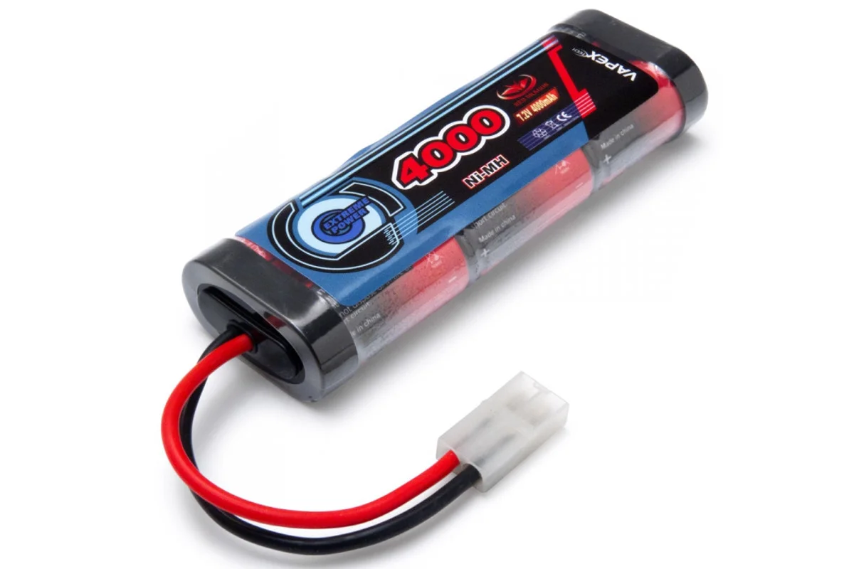 Φωτογραφία προϊόντος: VAPEX NiMH Battery 7,2V 4000mAh Tamiya connector