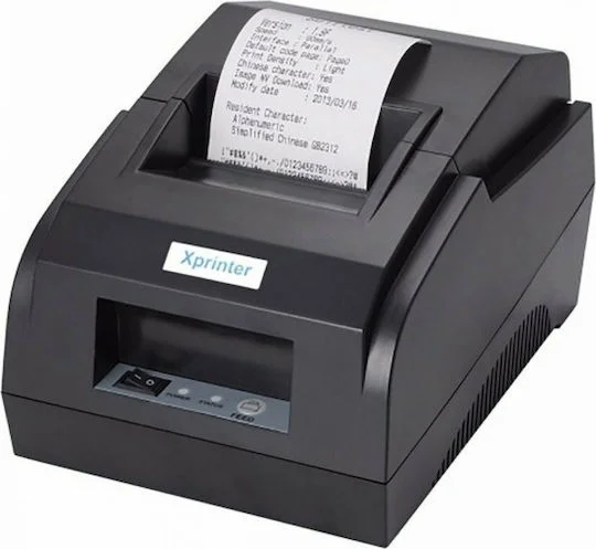 Φωτογραφία προϊόντος: Xprinter XP-58IIL Θερμικός Εκτυπωτής Αποδείξεων USB