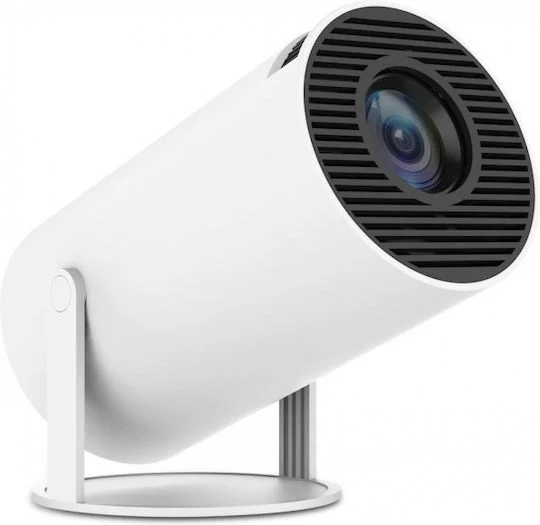 Φωτογραφία προϊόντος: Portable Projector 4K Projector HD με Wi-Fi και Ενσωματωμένα Ηχεία Λευκός