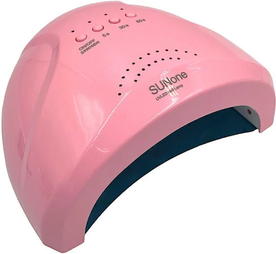 Φωτογραφία προϊόντος: SUN ONE UV Φουρνάκι Νυχιών Sun One Pink UV/LED 48W