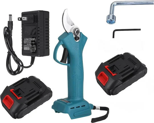 Φωτογραφία προϊόντος: Ψαλίδι Κλαδέματος Brushless 36V με 2 Μπαταρίες + Μέγιστη Διάμετρο Κοπής 25mm