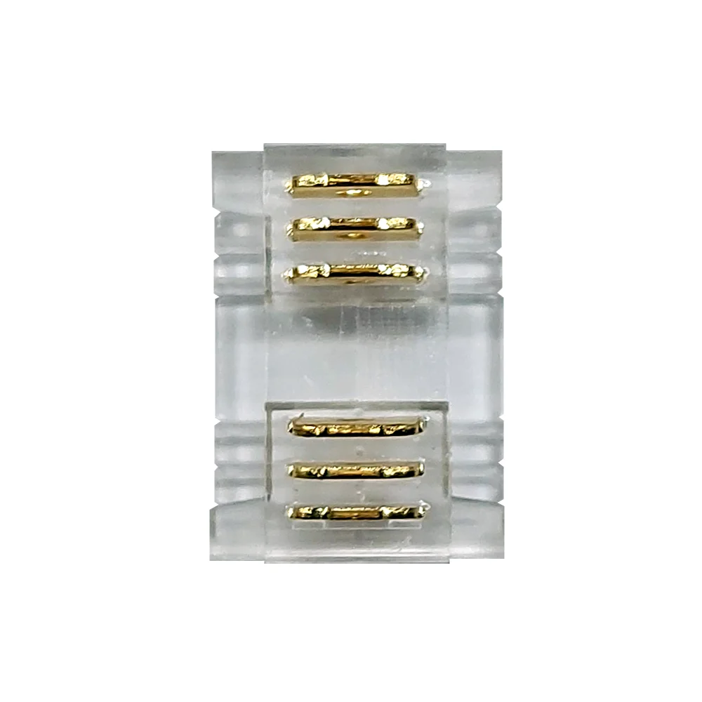 Φωτογραφία προϊόντος: ACALIGHT CONNECTOR FOR COB RGB CCT STRIP 12mm WIDTH PCB 6P WITHOUT DARK SEGMENTS / PC12RGBCCTMIDC