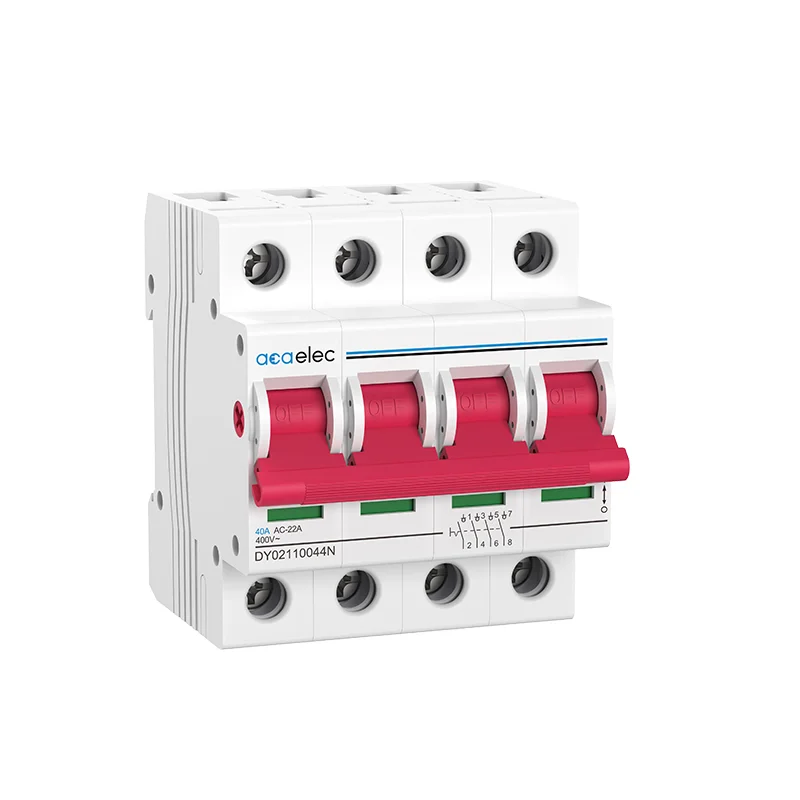 Φωτογραφία προϊόντος: ACALIGHT SWITCH DISCONNECTOR 4P 40A / DY02110044N