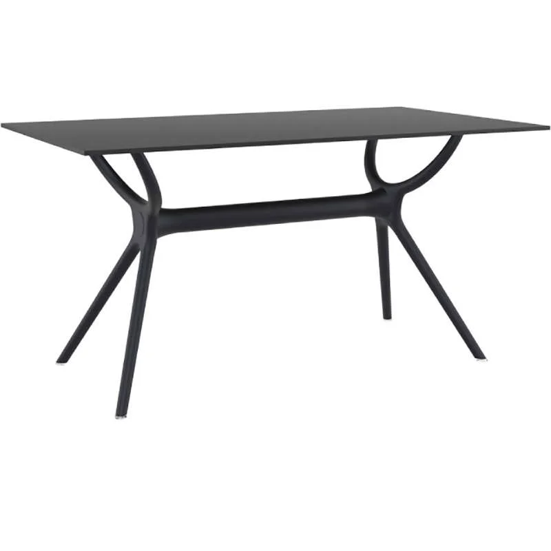Φωτογραφία προϊόντος: AIR ΤΡΑΠΕΖΙ 140Χ80Χ74εκ. BLACK LAMINATE 12mm