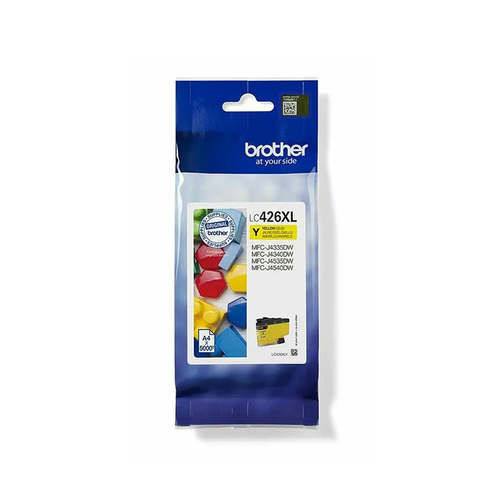 Φωτογραφία προϊόντος: Brother Μελάνι Inkjet LC426XLY YellowXL (LC426XLY) (BRO-LC-426XLY)