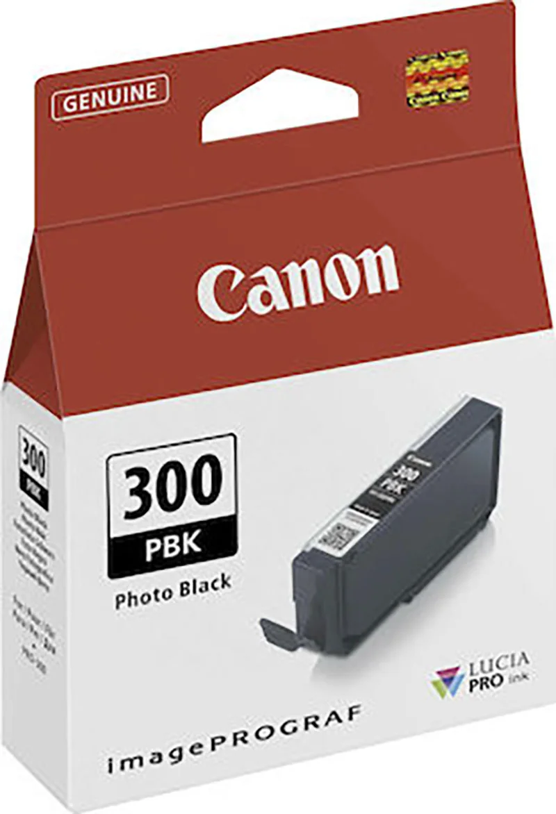 Φωτογραφία προϊόντος: Canon PFI-300 Μελάνι Εκτυπωτή InkJet Photo Μαύρο (4193C001) (CANPFI-300PBK)