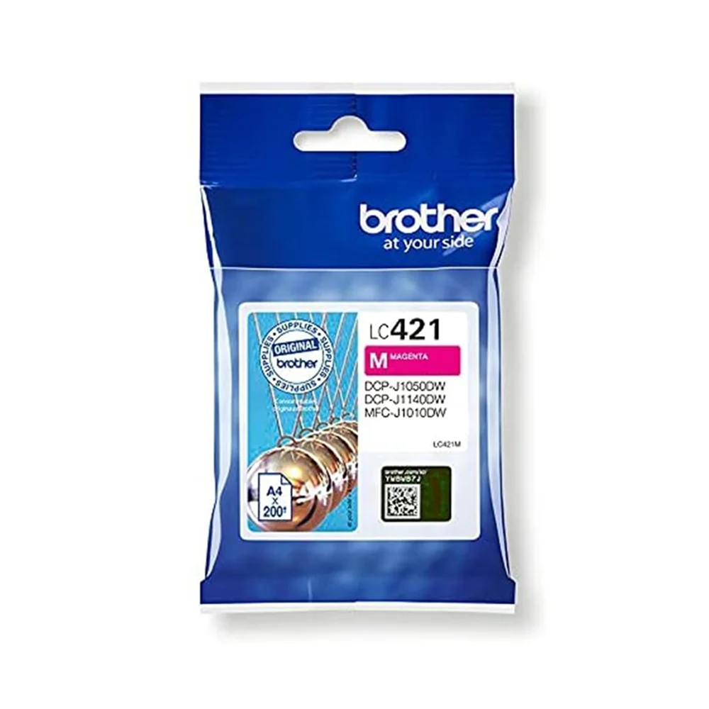 Φωτογραφία προϊόντος: Brother Μελάνι Inkjet LC421 Magenta (LC421M) (BRO-LC421M)