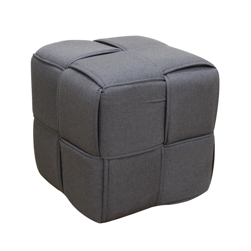 Φωτογραφία προϊόντος: LINE ΣΚΑΜΠΟ GREY ΥΦΑΣΜΑ 40X40X40εκ.