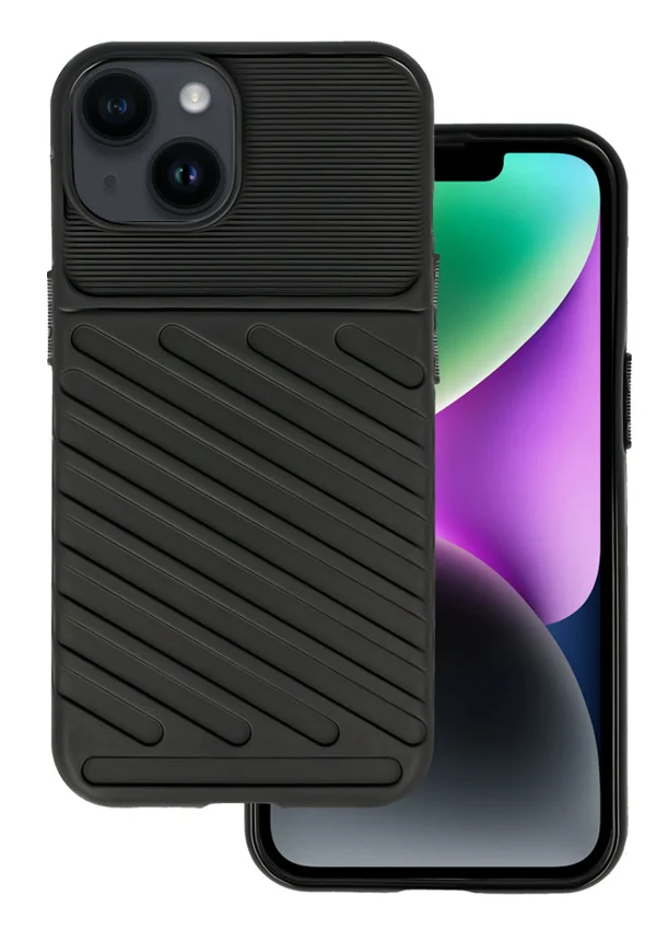 Φωτογραφία προϊόντος: POWERTECH Θήκη Thunder MOB-1831 για iPhone 14, μαύρη