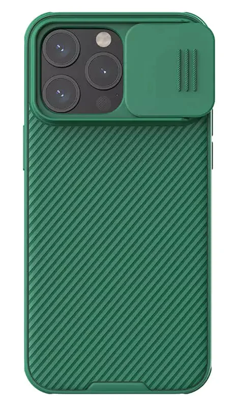 Φωτογραφία προϊόντος: NILLKIN θήκη CamShield Pro για iPhone 15 Pro, πράσινη