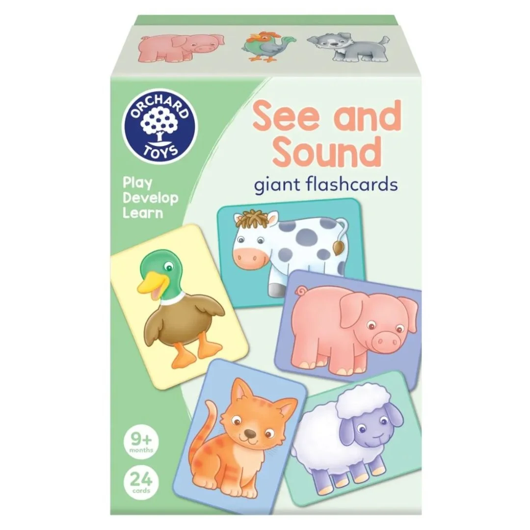 Φωτογραφία προϊόντος: 132 Orchard Toys Εκπαιδευτικό παιχνίδι με κάρτες Κάρτες Ζωάκια της φάρμας και οι ήχοι τους