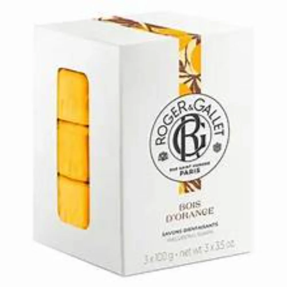 Φωτογραφία προϊόντος: ROGER&GALLET Roger+amp;Gallet Bois d Orange Σετ Σαπούνια 3x100g, 1σετ