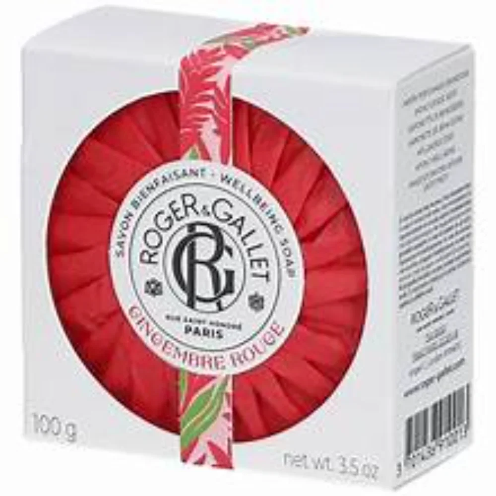 Φωτογραφία προϊόντος: ROGER&GALLET Roger+amp;Gallet Gingembre Rouge Αναζωογονητικό Σαπούνι, 100g