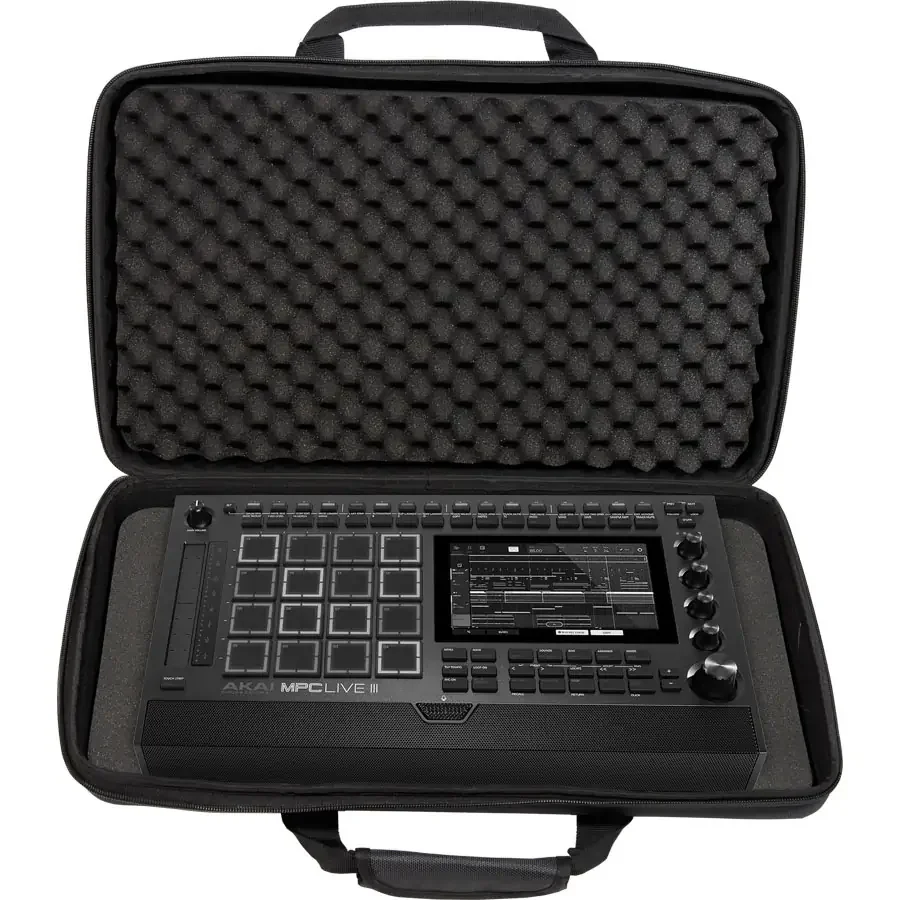Φωτογραφία προϊόντος: WALKASSE W-MCB-MPCLIVEIII Shockproof Eva Case Akai® MPC LIVE III, Black (Shoulder bag).