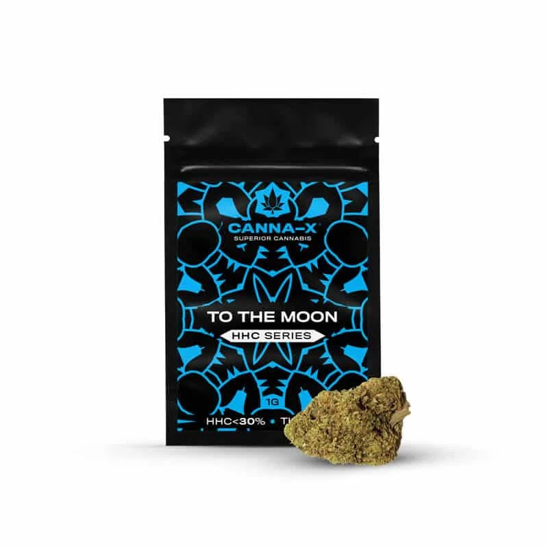 Φωτογραφία προϊόντος: Canna-X Ανθοί Κάνναβης To The Moon HHC Series 30% 1γρ