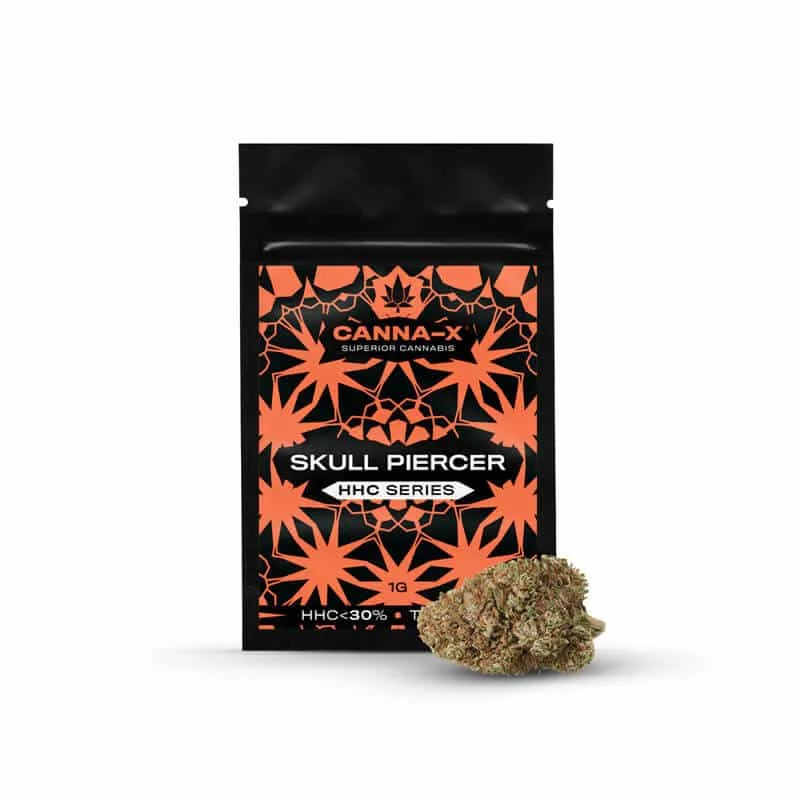 Φωτογραφία προϊόντος: Canna-X Ανθοί Κάνναβης Skull Piercer HHC Series 30% 1γρ