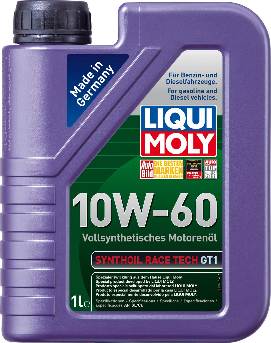 Φωτογραφία προϊόντος: LIQUI MOLY SYNTHOIL RACE TECH GTI 10W-60 1L