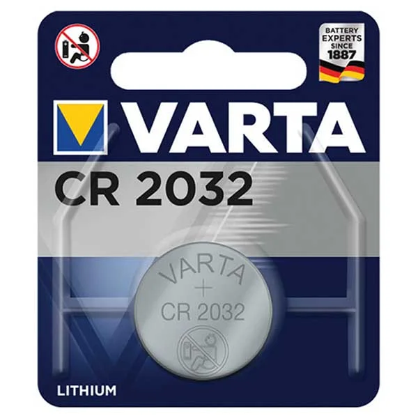 Φωτογραφία προϊόντος: Μπαταρία Varta Lithium Coin Cell CR2032 (x1)