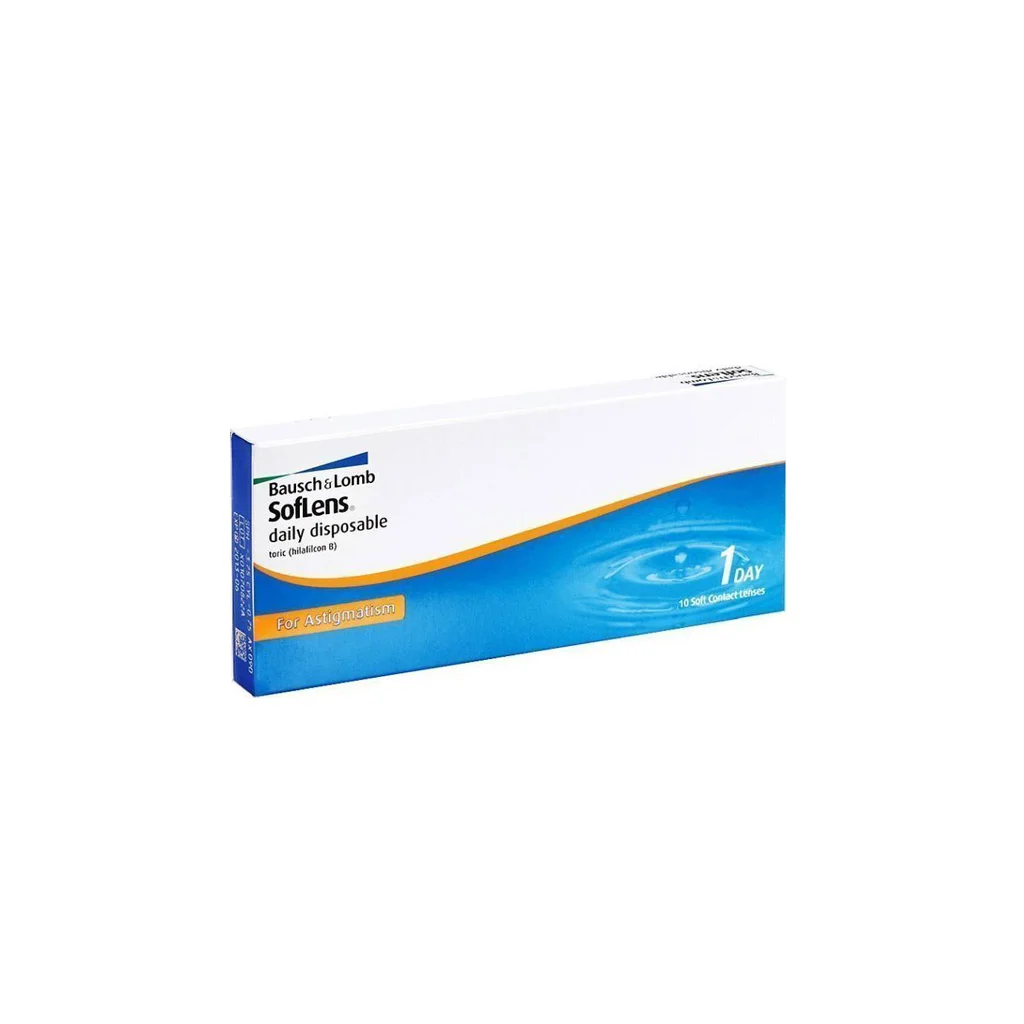 Φωτογραφία προϊόντος: Bausch + Lomb Soflens Daily Disposable For Astigmatism (10 Φακοί)