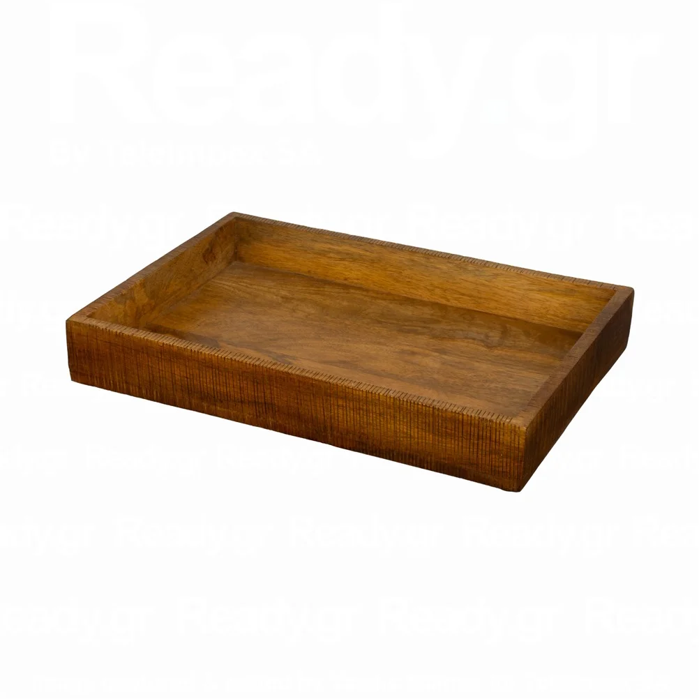 Φωτογραφία προϊόντος: Buffet Choice Ξύλινο κουτί Buffet, 35x25xΥ5cm, Mango σε φυσική απόχρωση