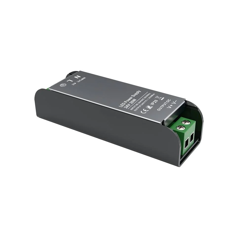 Φωτογραφία προϊόντος: ACALIGHT LED CV METAL DRIVER 30W 230V AC- 24V DC 1,25A IP20 5YRS 94X25X20MM / SL30CV24