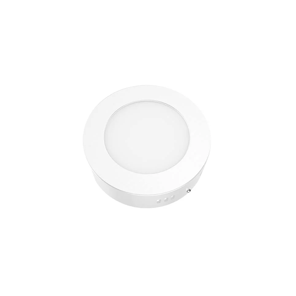 Φωτογραφία προϊόντος: ACALIGHT Aca Light LED SLIM PANEL WHITE ROUND CEIL. 6W 4000K 470LM Φ117 230V AC Ra80