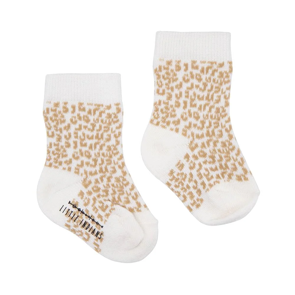 Φωτογραφία προϊόντος: Baby Socks Dots Little Indians Leopard