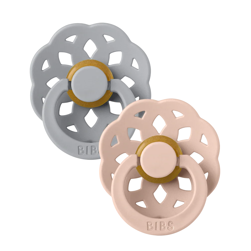 Φωτογραφία προϊόντος: Πιπίλες Bibs Boheme 2 Pack Cloud/Blush 0-6 μηνών