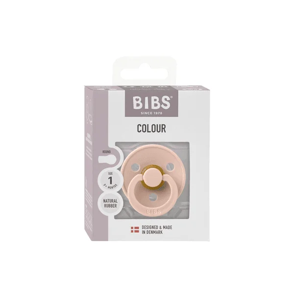 Φωτογραφία προϊόντος: BIBS ΠΙΠΙΛΑ COLOUR – BLUSH– ΣΤΡΟΓΓΥΛΗ No1
