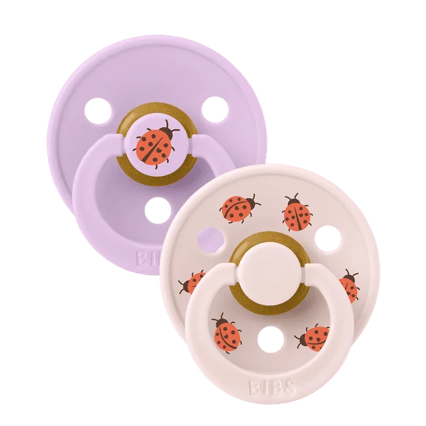 Φωτογραφία προϊόντος: BIBS ΠΙΠΙΛΕΣ STUDIO COLLECTION 2 PACK No 1 LADYBUG/VIOLET SKY MIX