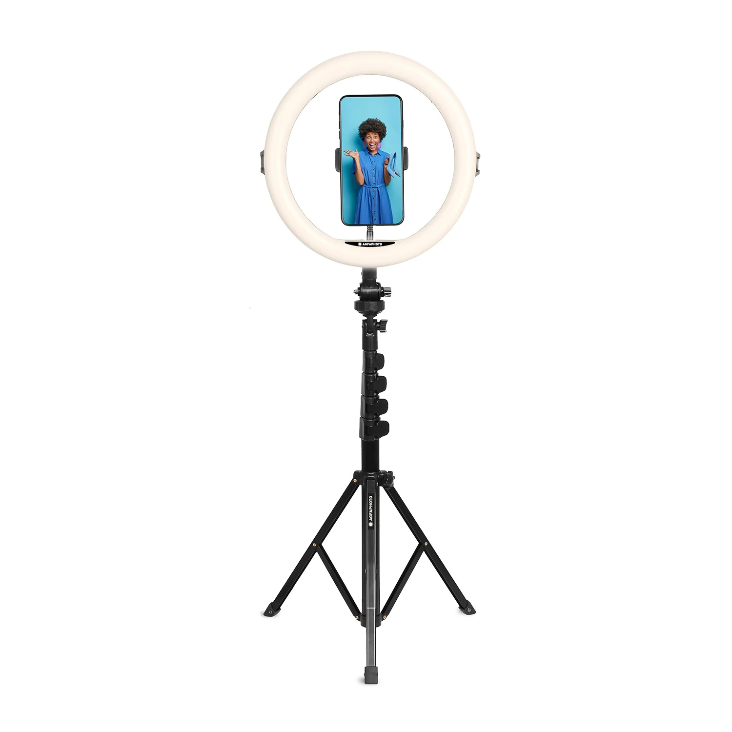 Φωτογραφία προϊόντος: Agfa Realiview ARL11XL Ring Light με Τρίποδο