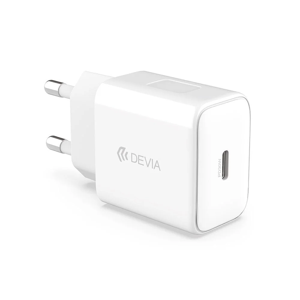 Φωτογραφία προϊόντος: DEVIA wall charger Smart PD 30W 1x USB-C white