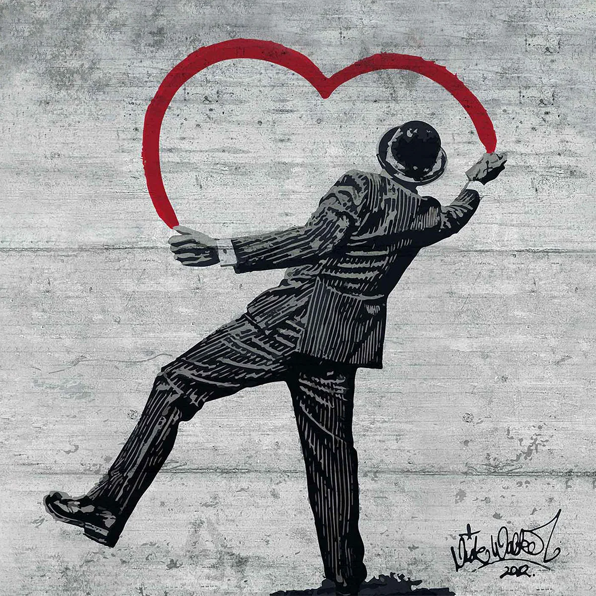 Φωτογραφία προϊόντος: Πίνακας σε καμβά Love around the World