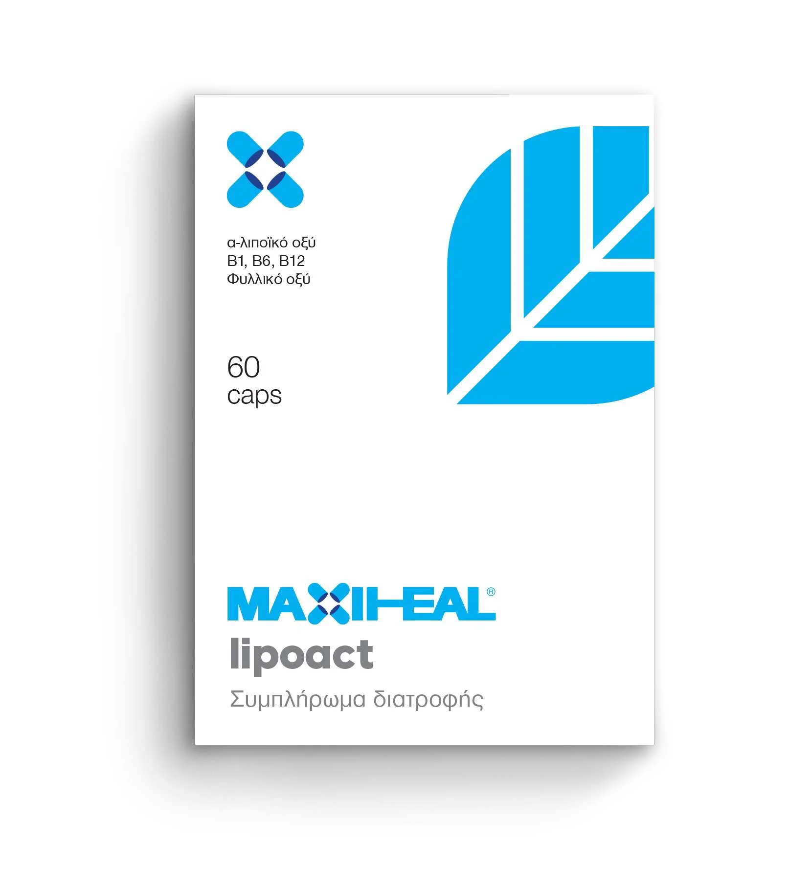 Φωτογραφία προϊόντος: Lipoact Alpha Lipoic Acid +amp; B-Complex 60caps