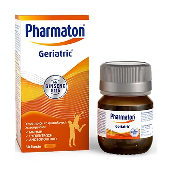 Φωτογραφία προϊόντος: Pharmaton Geriatric με Ginseng G115 30caps