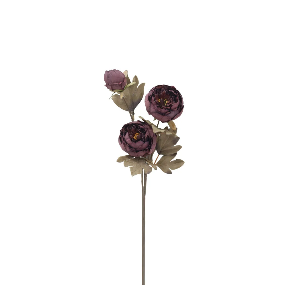 Φωτογραφία προϊόντος: PEONY ΛΟΥΛΟΥΔΙ ΤΕΧΝΗΤΟ 65cm ΥΦΑΣΜΑ ΜΩΒ ΠΡΑΣΙΝΟ PVC