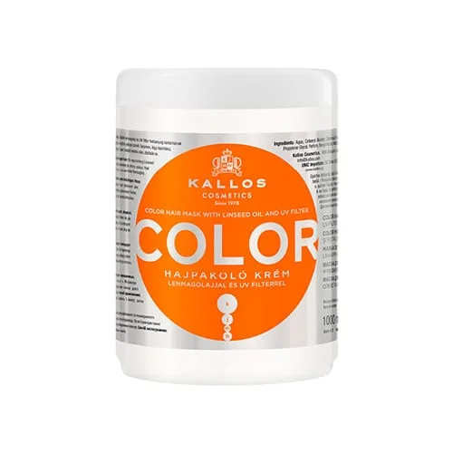 Φωτογραφία προϊόντος: Μάσκα Μαλλιών Kallos Color 1000ml