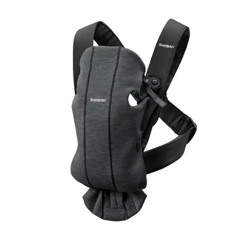 Φωτογραφία προϊόντος: BabyBjorn Μάρσιπος Mini 3D Jersey Charcoal Grey