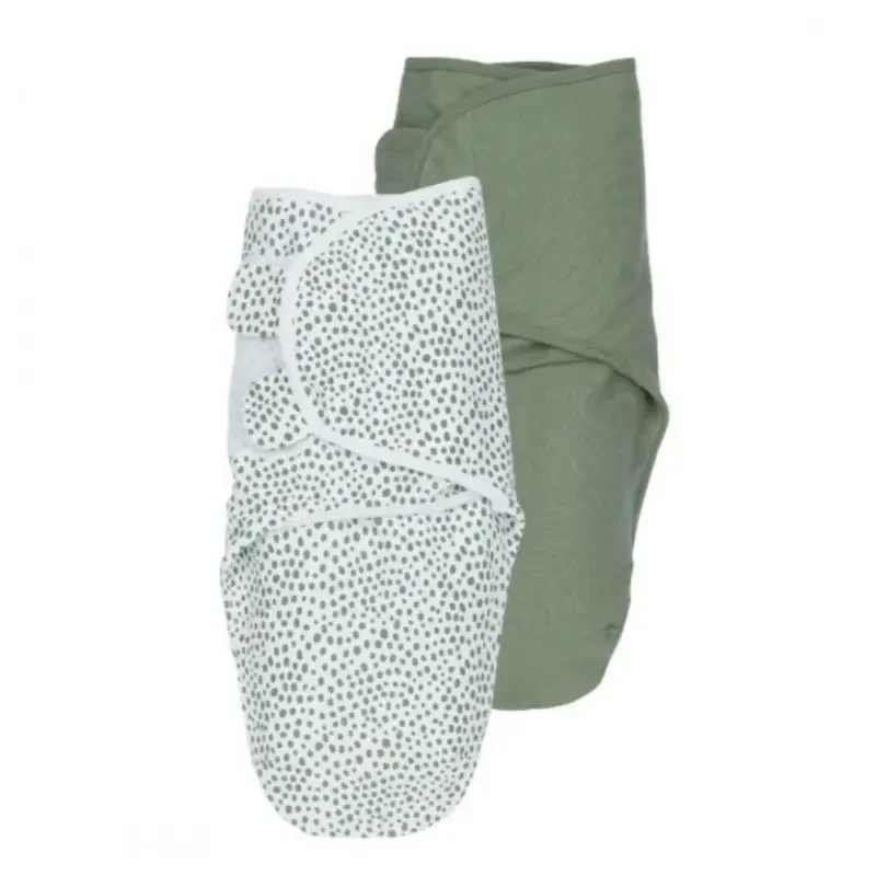 Φωτογραφία προϊόντος: Meyco Swaddle Cheetah/Forest Green 2-Pack