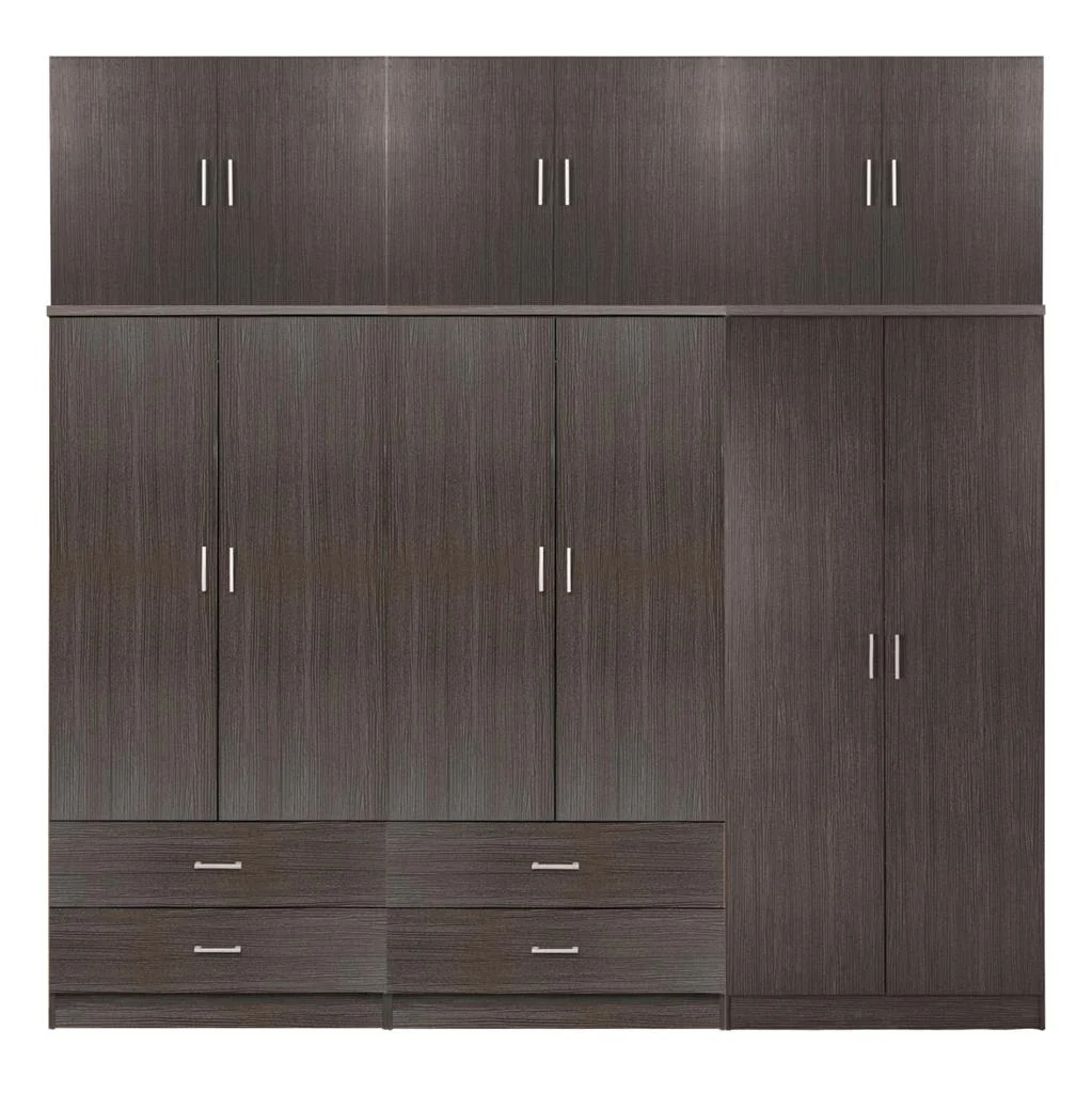 Φωτογραφία προϊόντος: B2BMarkt ΝΤΟΥΛΑΠΑ REINA HM21063.01 6ΦΥΛΛΗ-4 ΣΥΡΤΑΡΙΑ-ΠΑΤΑΡΙ-ΜΕΛΑΜΙΝΗ ΣΕ ZEBRANO 240x43x241Υεκ