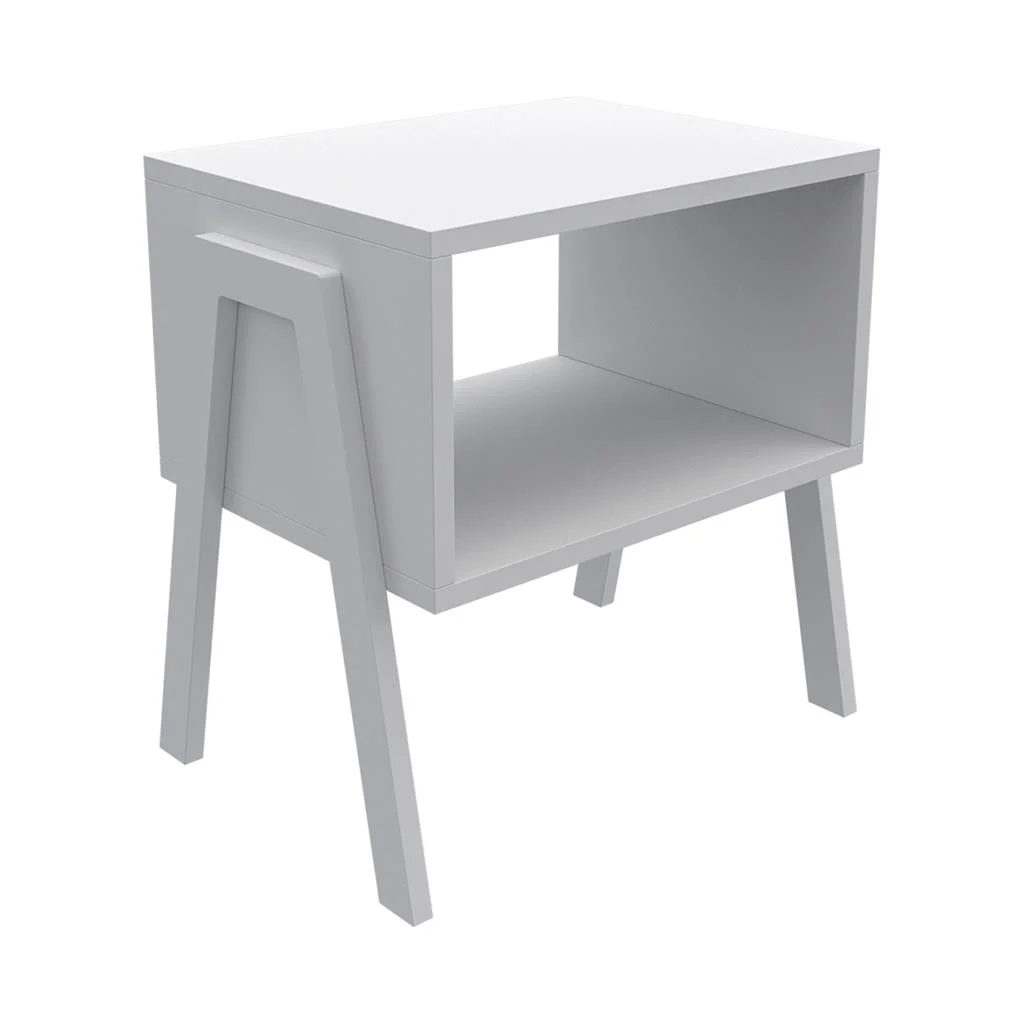 Φωτογραφία προϊόντος: B2BMarkt ΚΟΜΟΔΙΝΟ JAKE HM18182.01 ΜΕΛΑΜΙΝΗ ΣΕ ΛΕΥΚΟ 48x35x49Υεκ.