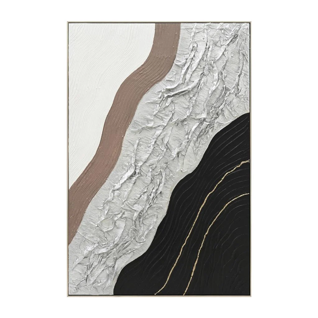 Φωτογραφία προϊόντος: B2BMarkt ΠΙΝΑΚΑΣ ΤΟΙΧΟΥ ABSTRACT HM4553.02 ΜΕ ΚΟΡΝΙΖΑ ΜΠΕΖ-ΚΑΜΒΑΣ-ΧΕΙΡΟΠΟΙΗΤΟΣ 82x4.5x122Υεκ