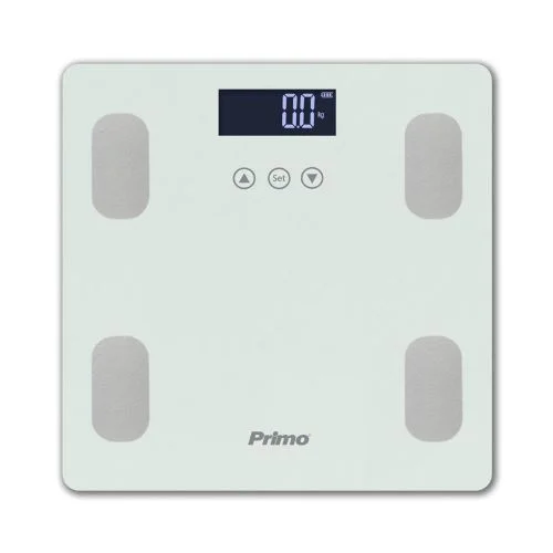 Φωτογραφία προϊόντος: Ζυγαριά Ψηφιακή Primo 180kg με Λιπομετρητή Λευκή [231299108]