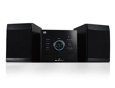 Φωτογραφία προϊόντος: Ηχοσύστημα IQ 20W με CD / Digital Media Player και Bluetooth Μαύρο [821262002]