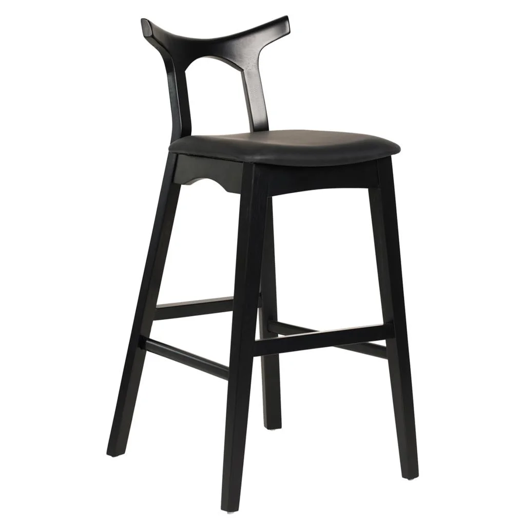 Φωτογραφία προϊόντος: B2BMarkt ΣΚΑΜΠΟ ΜΠΑΡ USOPP HM9951.02 RUBBERWOOD & PU ΣΕ ΜΑΥΡΟ 49x53x99,5Υεκ.